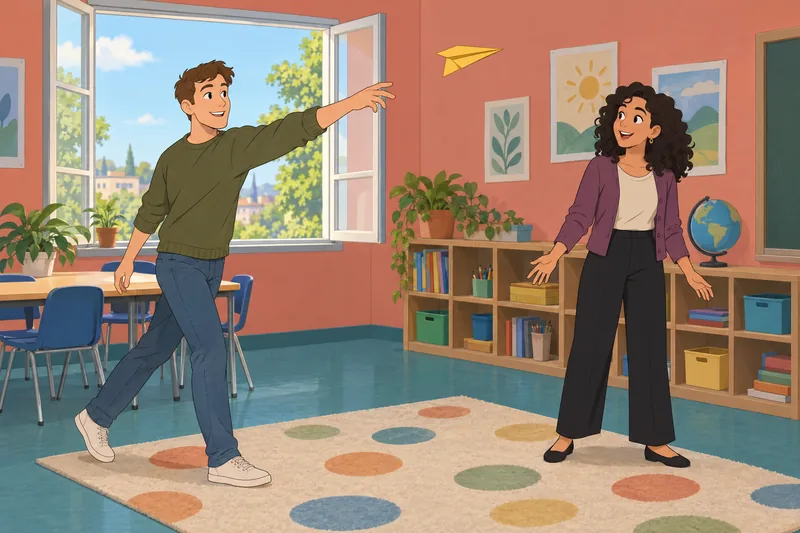 Classroom scene about Innovative Personality Traits.