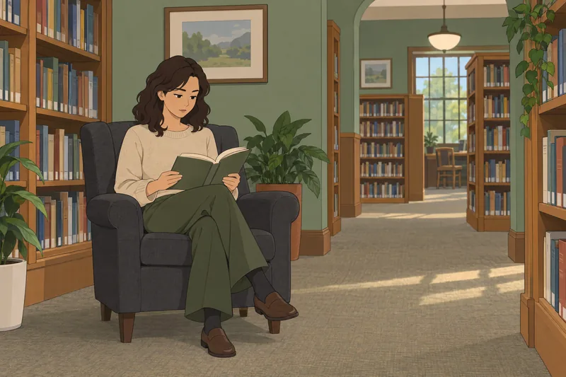 Schizoid Personality Disorder: a woman reads alone.