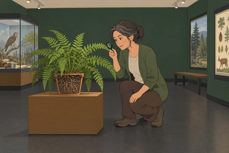Science and Nature follows fern research.