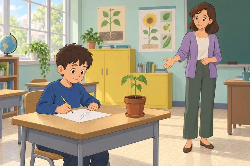 Science Quiz for a focused classroom learner.