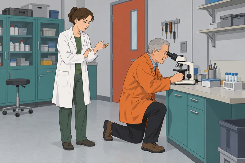 Scientific Method Quiz follows a microscope check.