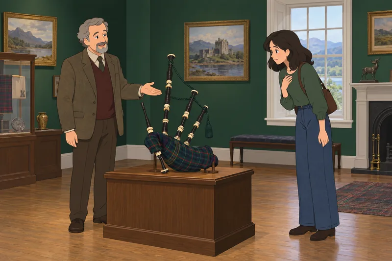 El cuestionario sobre Escocia explora gaitas tradicionales.