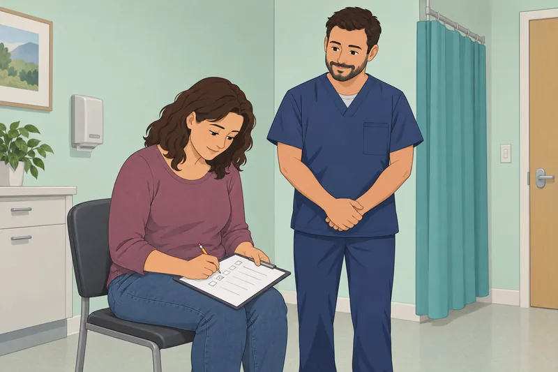 método de detección inicia en una consulta tranquila.