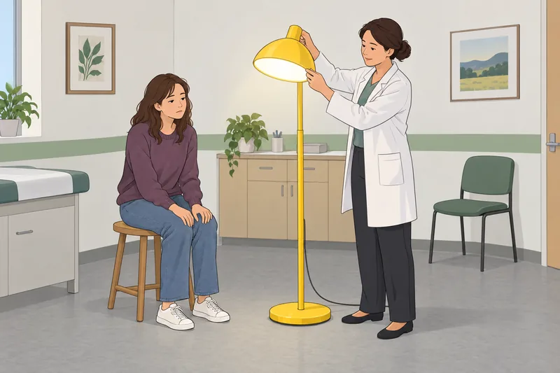 Seasonal Affective Disorder reaches a clinic conversation.