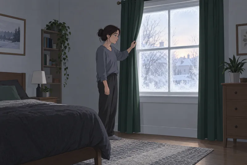 Seasonal Affective Disorder shows a winter morning.