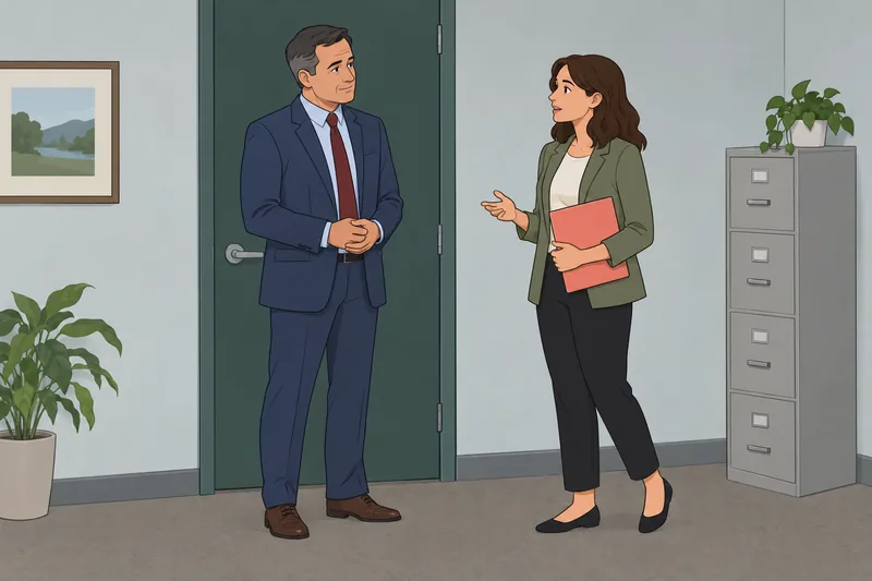 Managerial Business Communication appears during a quiet check-in.