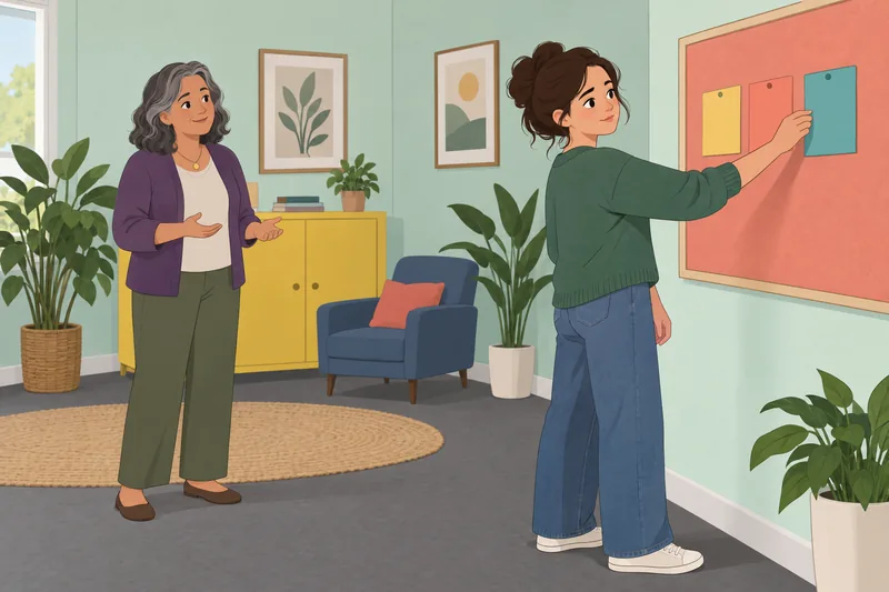 Self Awareness Test shows a thoughtful pause.