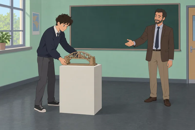 cuestionario de fundamentos en un aula escolar.