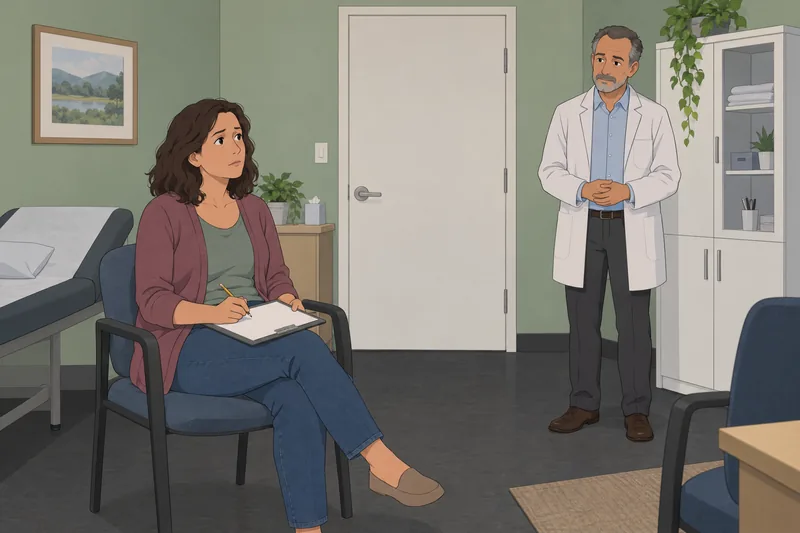 método de autoevaluación en una clínica.