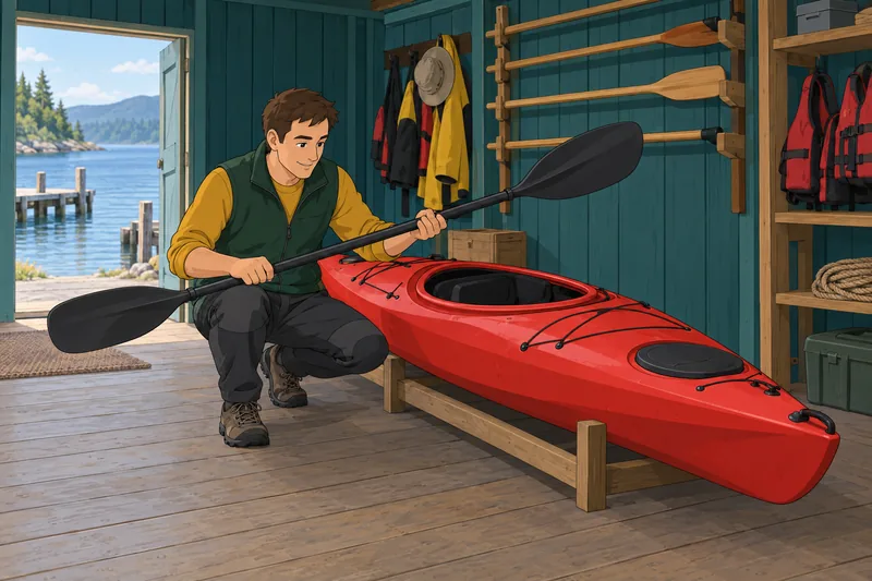 Sensation Seeking Scale depicts a kayak choice.