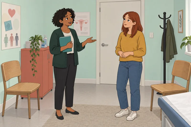 Sex Quiz: a quiet clinic conversation.