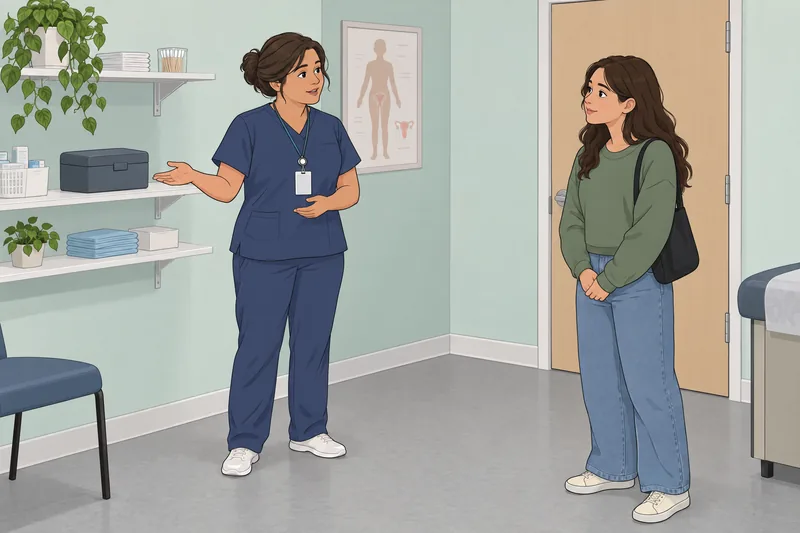 Sex Toy Quiz shows a clinic conversation.