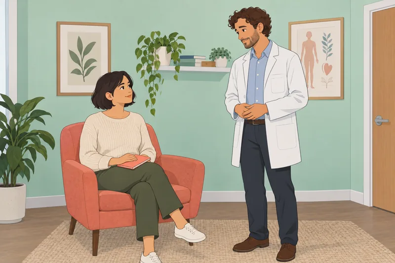 Sexual Compatibility Test: partners discuss boundaries calmly.