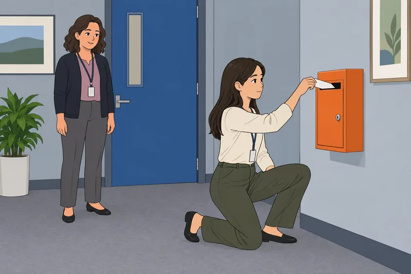 Sexual Harassment Quiz shows a reporting box.