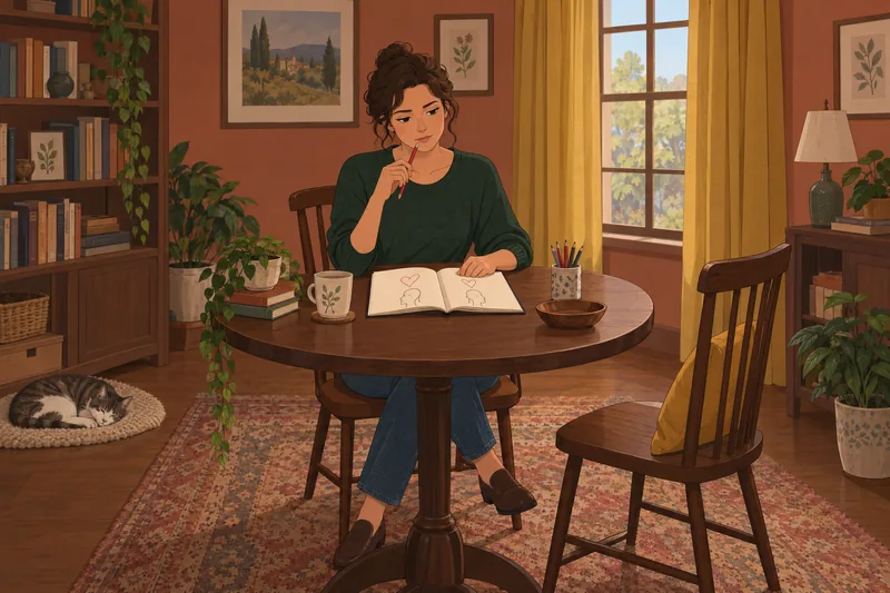 Sexual Orientation Test: A woman considers quietly.