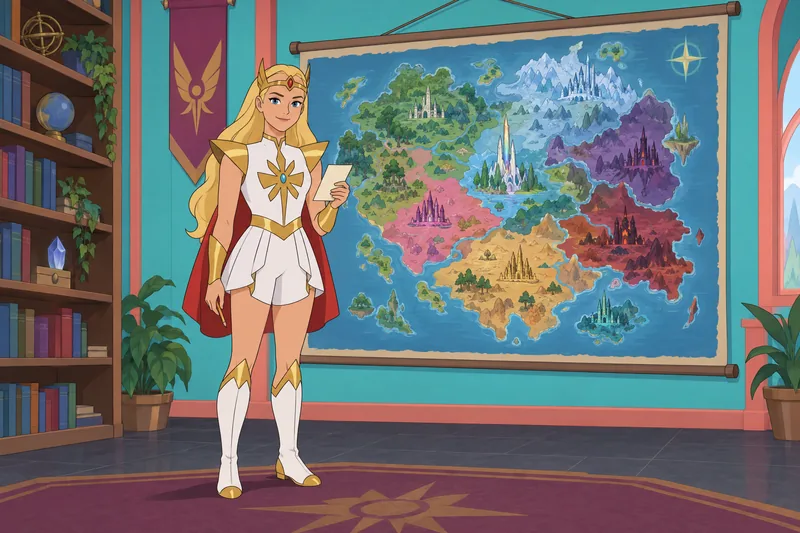 Quiz de She-Ra recorre los reinos de Etheria.