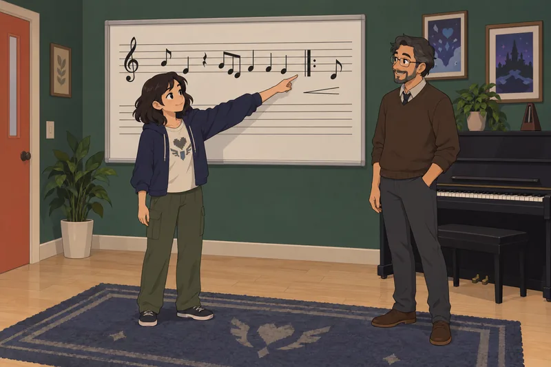 Sheet Music Quiz presents a repeat-sign lesson.