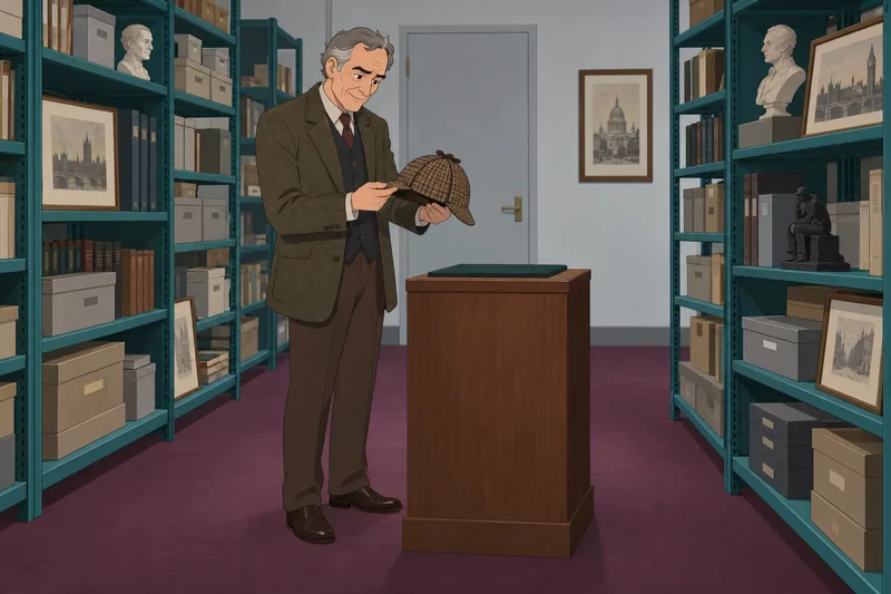 cuestionario sobre Sherlock: conservador alza el sombrero.