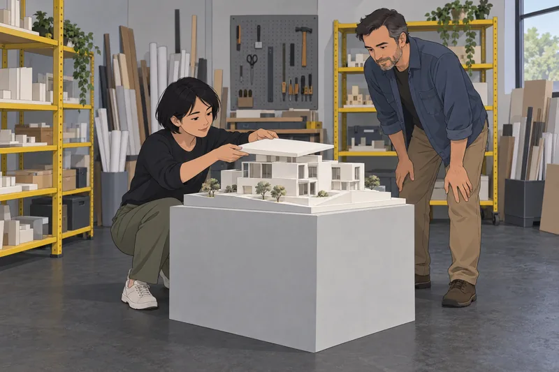 Should I Be: an architect tests a model.