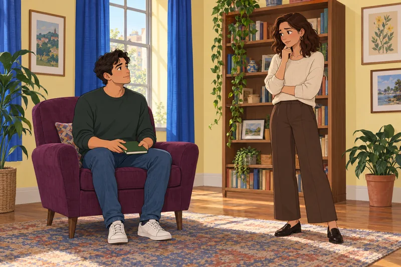 Should I Date my best friend? Notebook closes.