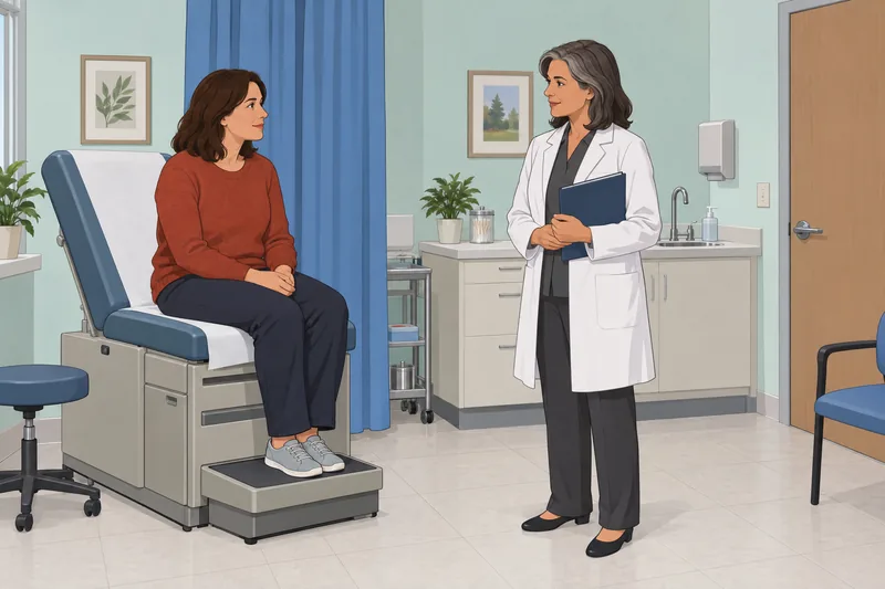 Should I Get shows a calm clinic consultation.