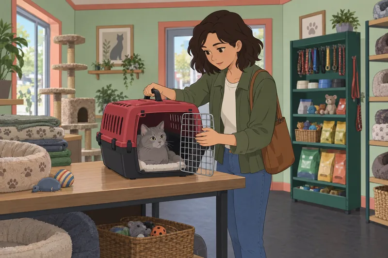 cuestionario ¿Debería adoptar un gato? Revisa la transportadora.