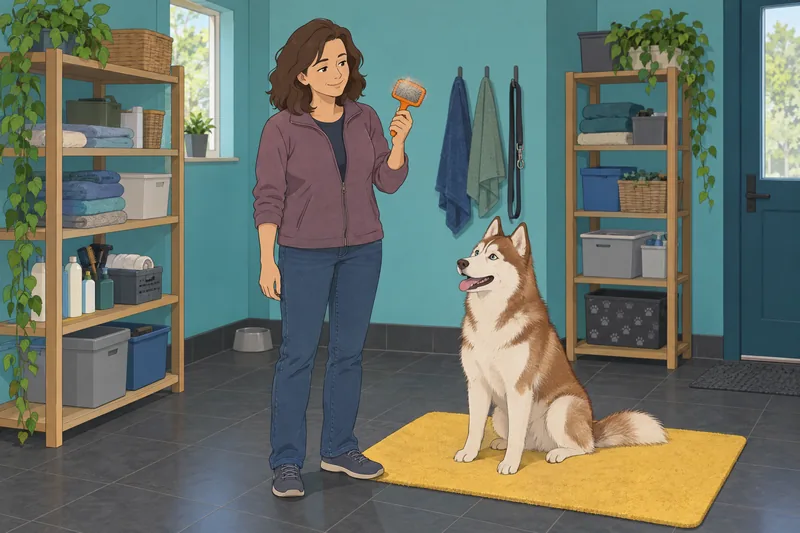 cuestionario ¿Debería tener: cepillan al husky.