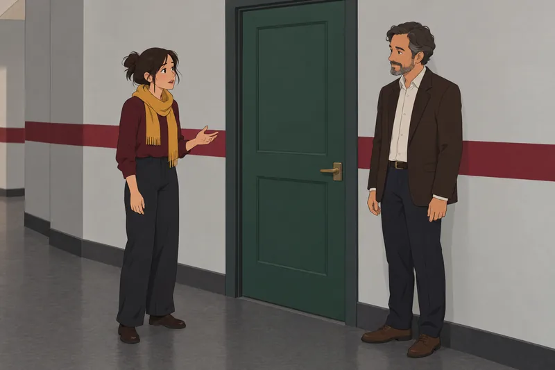 cuestionario ¿Debería hacer: académicos esperan ante la puerta.