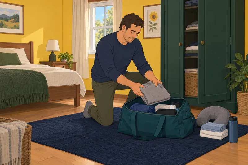 Should I Get? Patient packs a recovery bag.