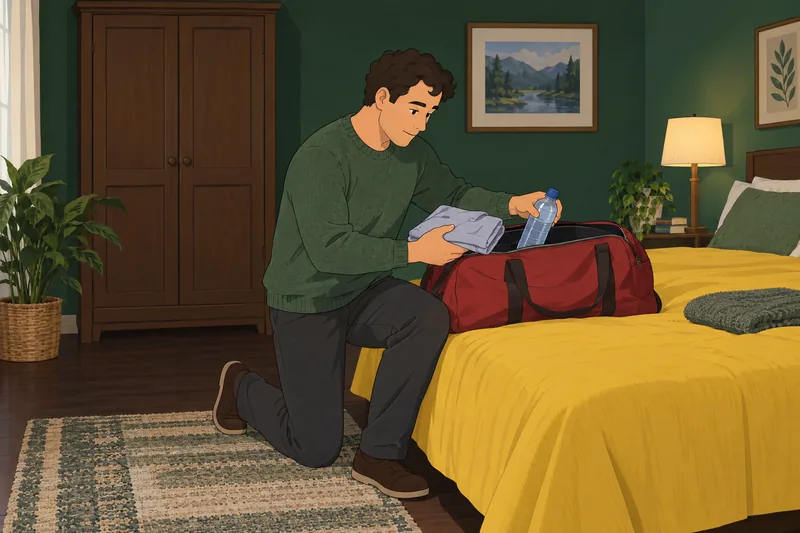 Should I Get: organizing a recovery bag.