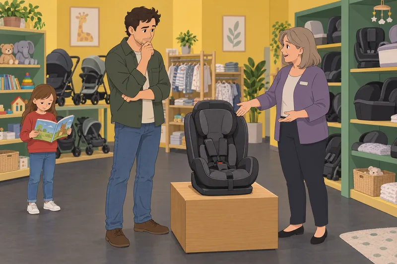 ¿Debería tener un bebé? Planificación en tienda infantil.