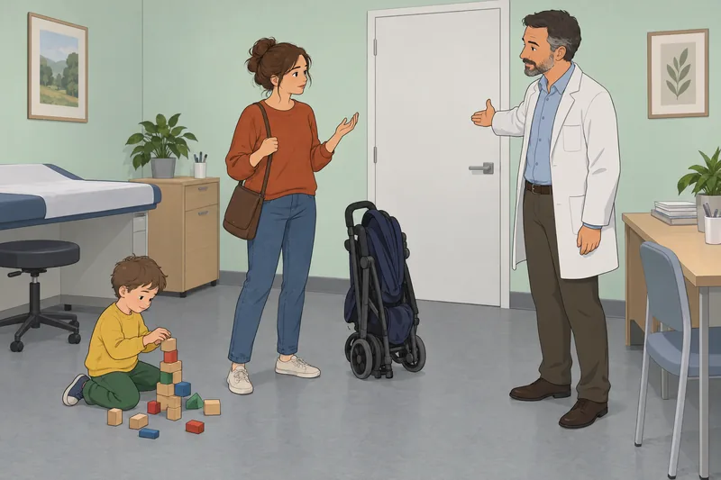 ¿Debería tener un bebé? Conversación tranquila en clínica.