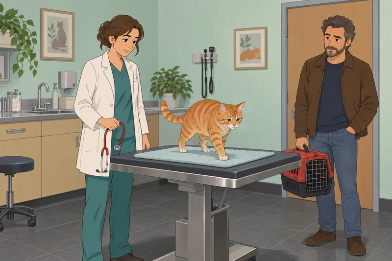 cuestionario ¿Debo llevar a mi gato al veterinario?