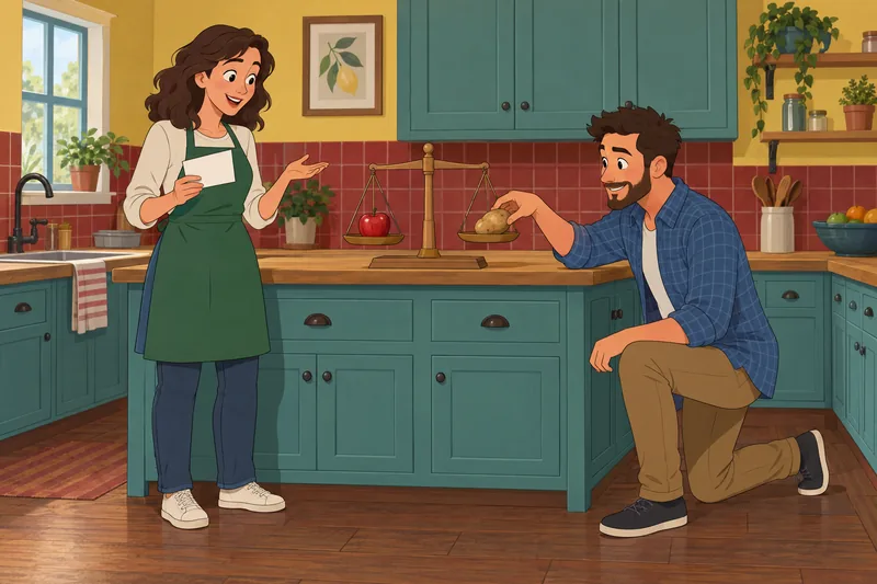 Silly Quiz explores food science in a kitchen.