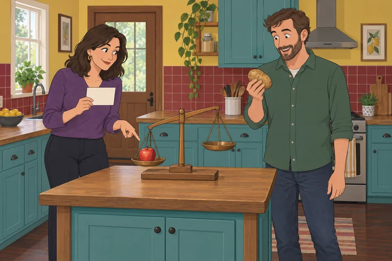 Quiz disparatado explora ciencia alimentaria en cocina.
