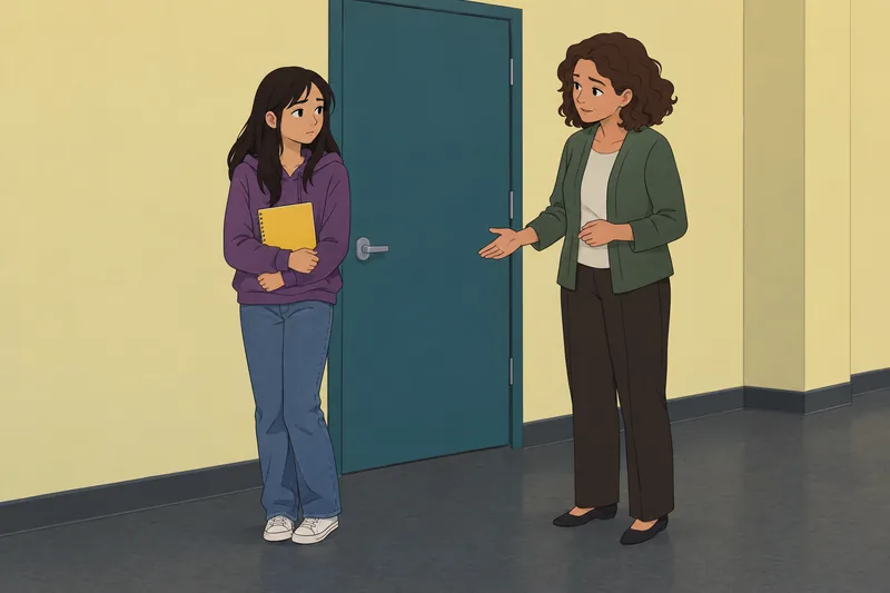 Brief Bullying Screening frames a quiet help request.