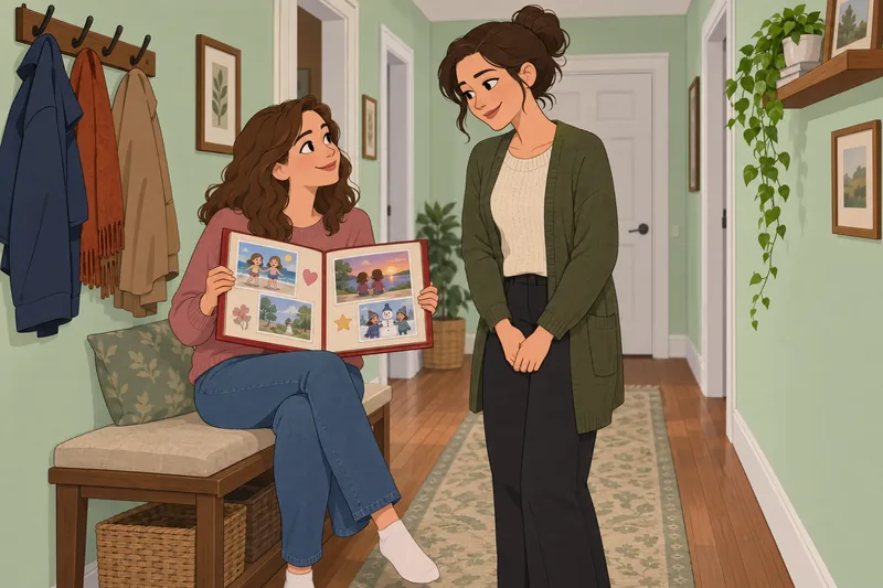 Sister Quiz shows sisters sharing childhood memories.