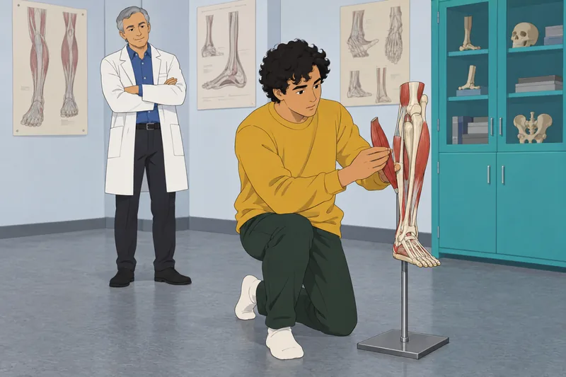 Skeletal Muscle Quiz shows a leg model.