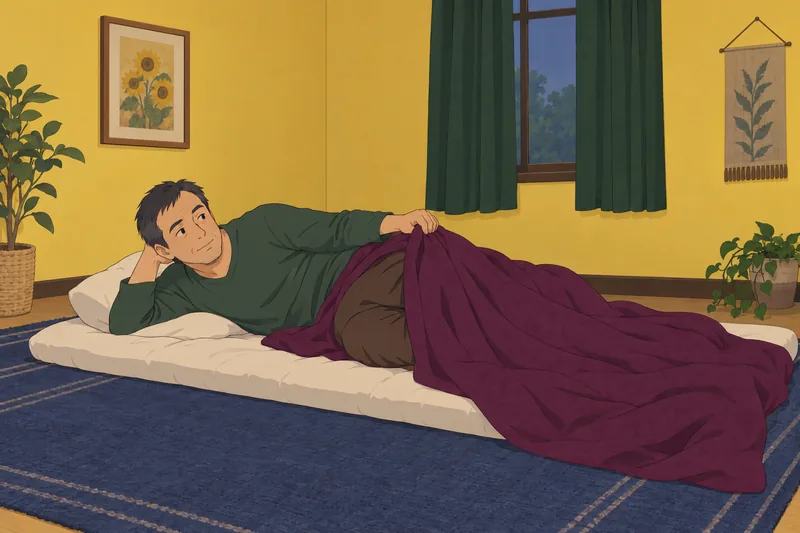 Sleep Position Personality follows a shifting blanket.
