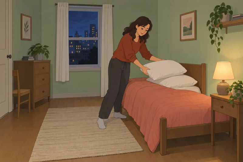 Sleep Position Personality appears beside a pillow nest.