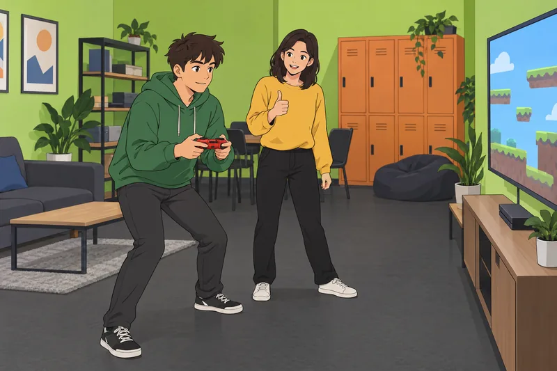 Smash Character Quiz shows cooperative game practice.