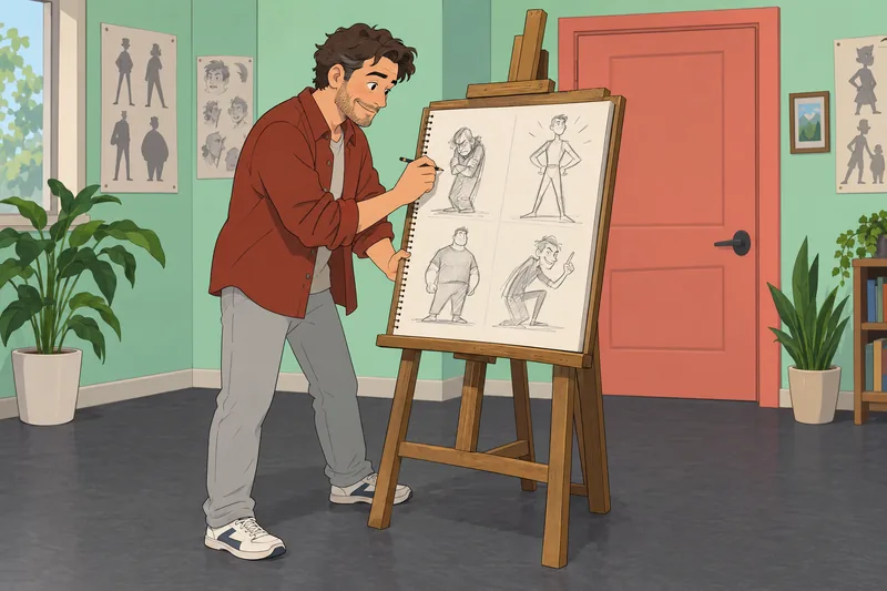 Smash or Pass: an artist studies sketches.