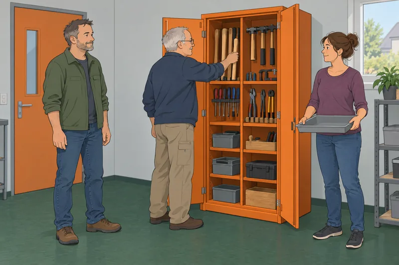 conciencia social en un taller de reparaciones.