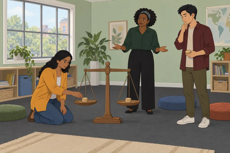 Social Dominance Orientation in an equality classroom.