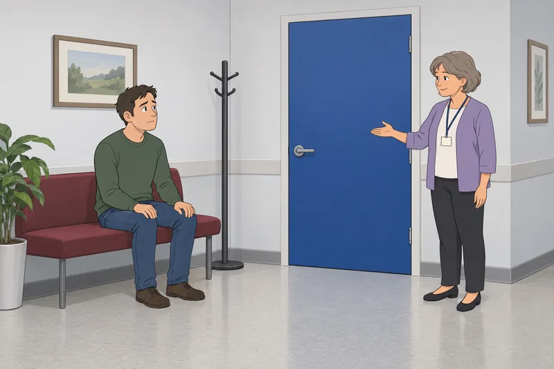 Social Interaction Anxiety follows a difficult hallway greeting.