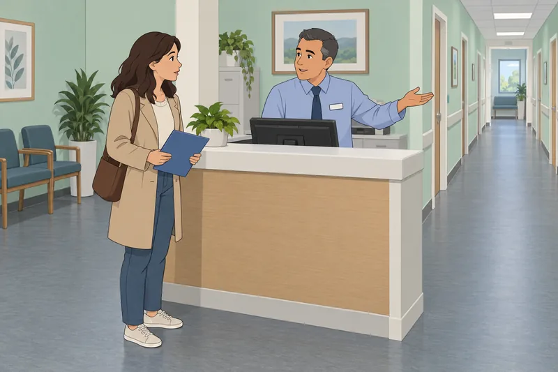 Social Interaction Competence appears in a clinic conversation.