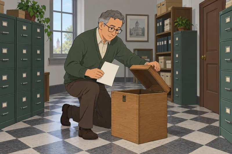 Social Studies Quiz shows civic archiving.