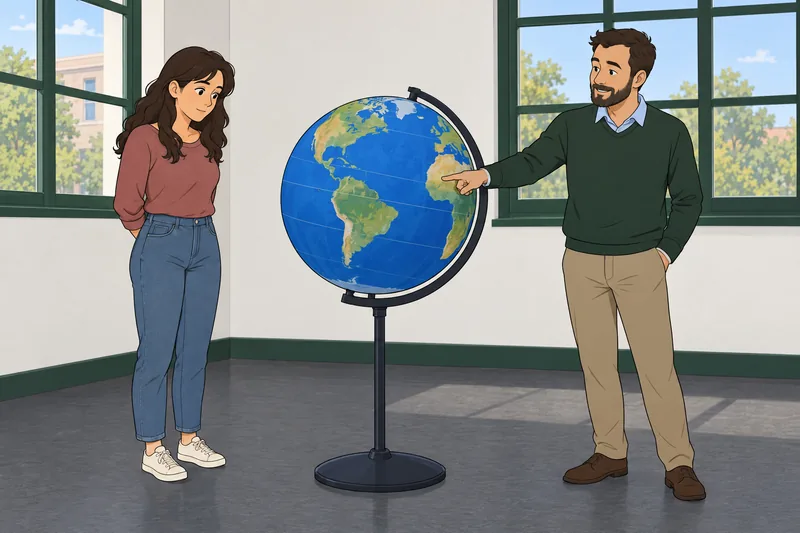 El cuestionario de Ciencias muestra un globo.