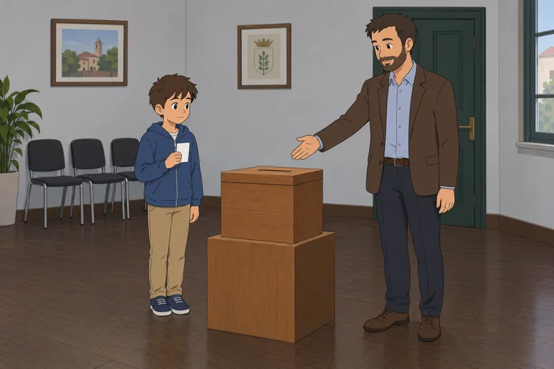El cuestionario de Estudios presenta una votación.