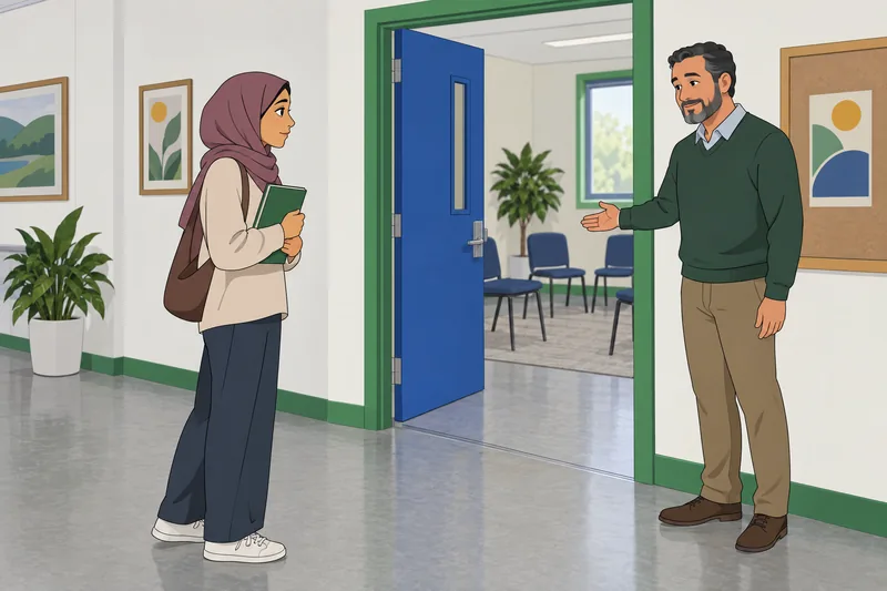 Socium-Vegetatics Scale Test in a community hallway.